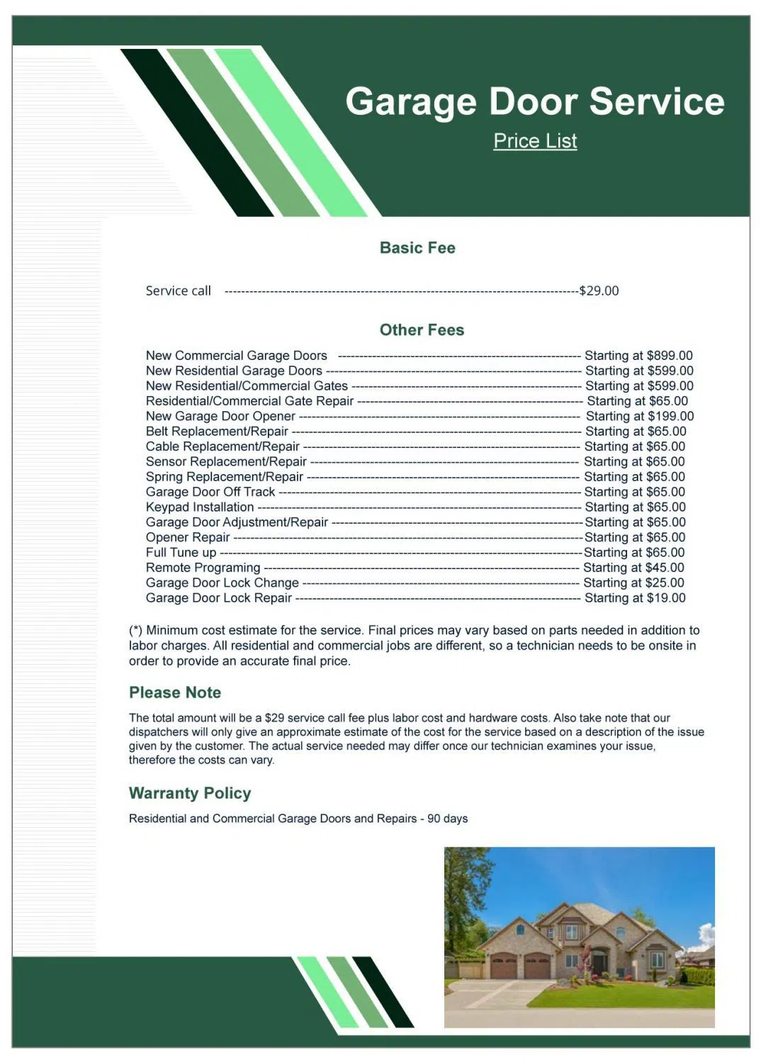 Garage Door And Opener Avondale, AZ 866-806-8728